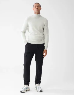 Tricot Cargo Broek Zwart
