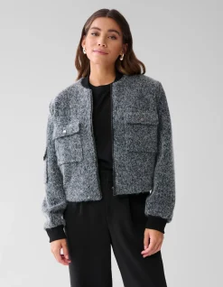 Tweed Jack Grijs