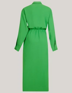Twist Midi Jurk Groen
