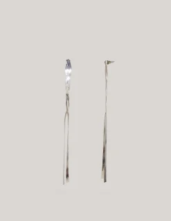 Twisted Oorbellen Zilver