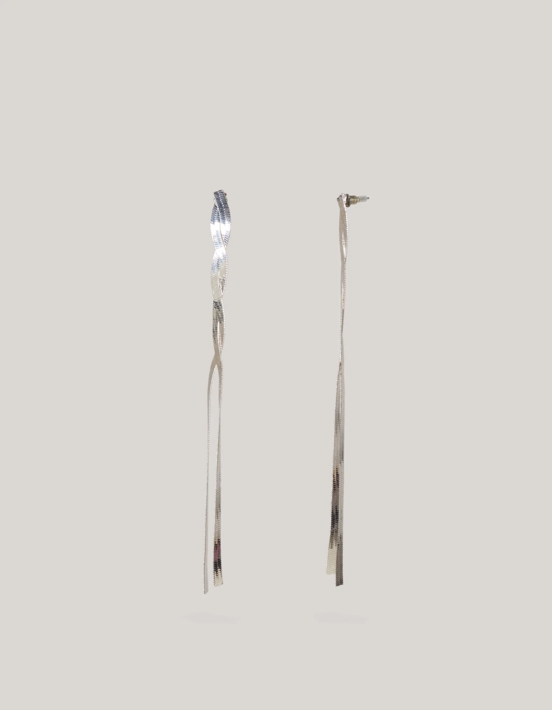 Twisted Oorbellen Zilver