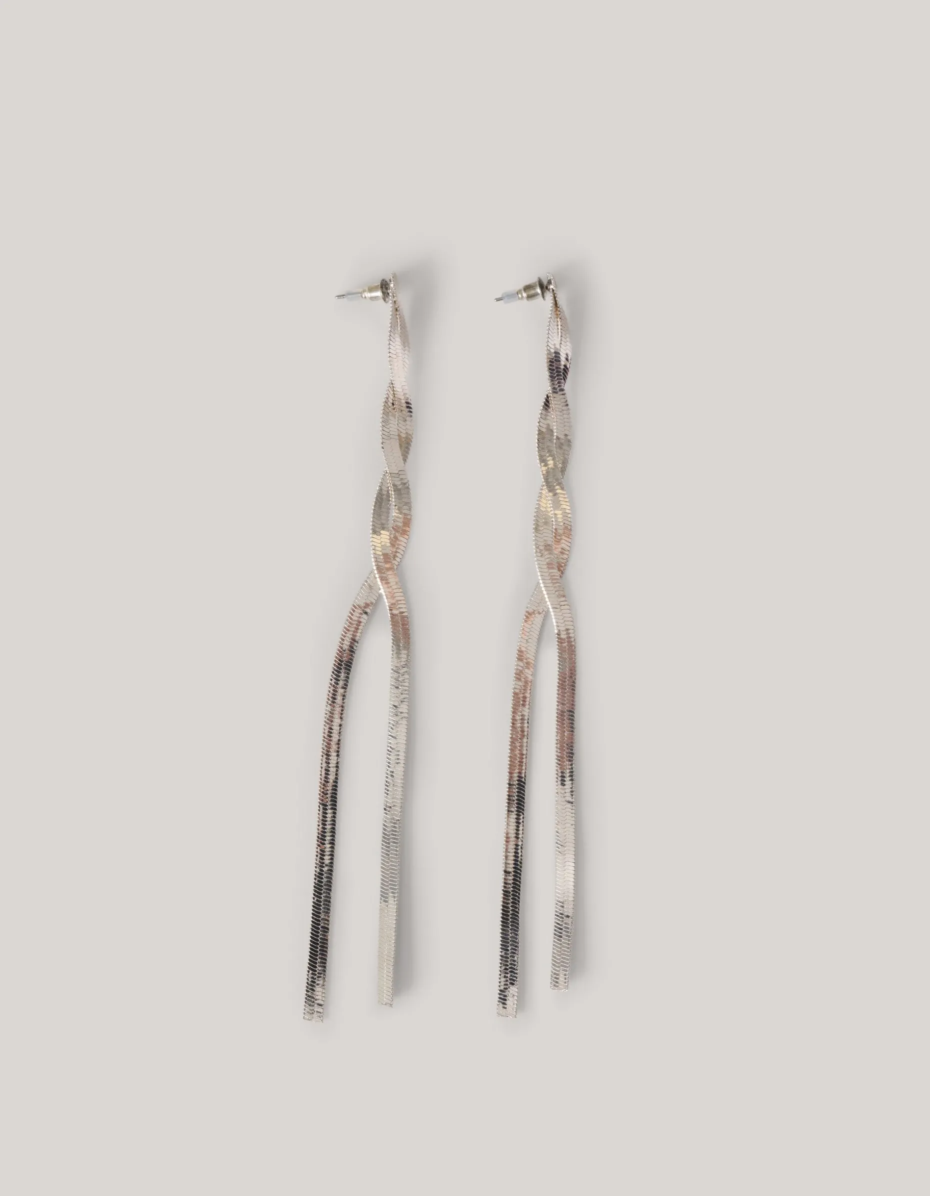 Twisted Oorbellen Zilver