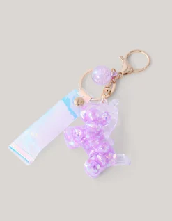Unicorn Sleutelhanger Paars