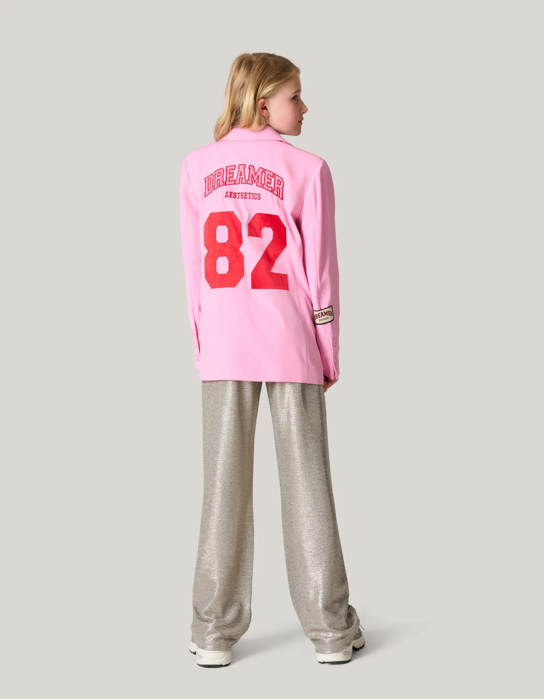 Varsity Blazer Roze