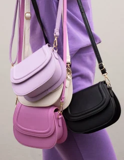 Vegan Leren Tas Zwart