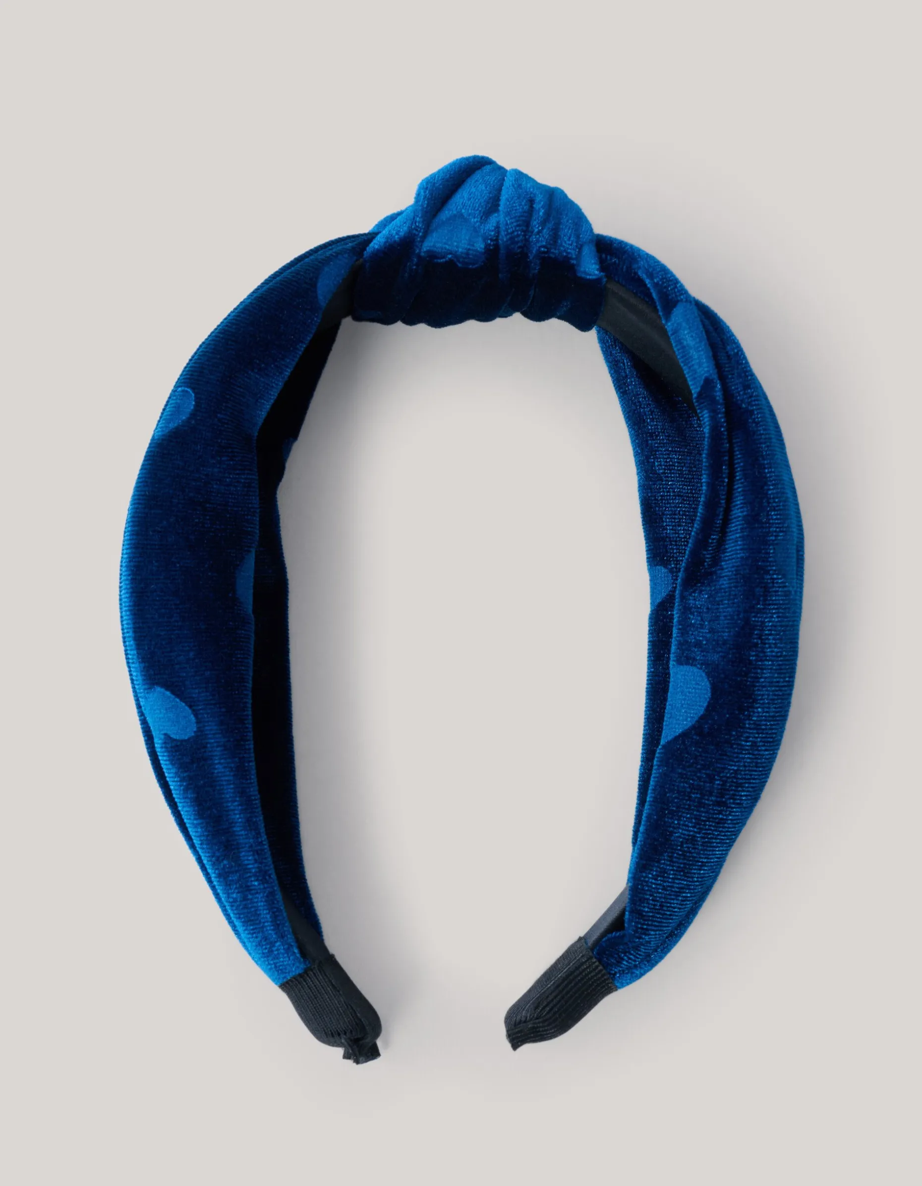 Velvet Haarband Blauw