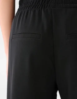 Veren Wide Leg Broek Zwart By Lizzy