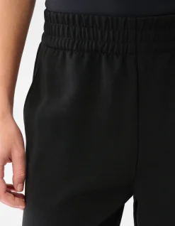 Veren Wide Leg Broek Zwart By Lizzy