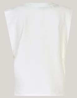 V-hals Top Wit
