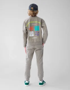 Washed Broek Taupe