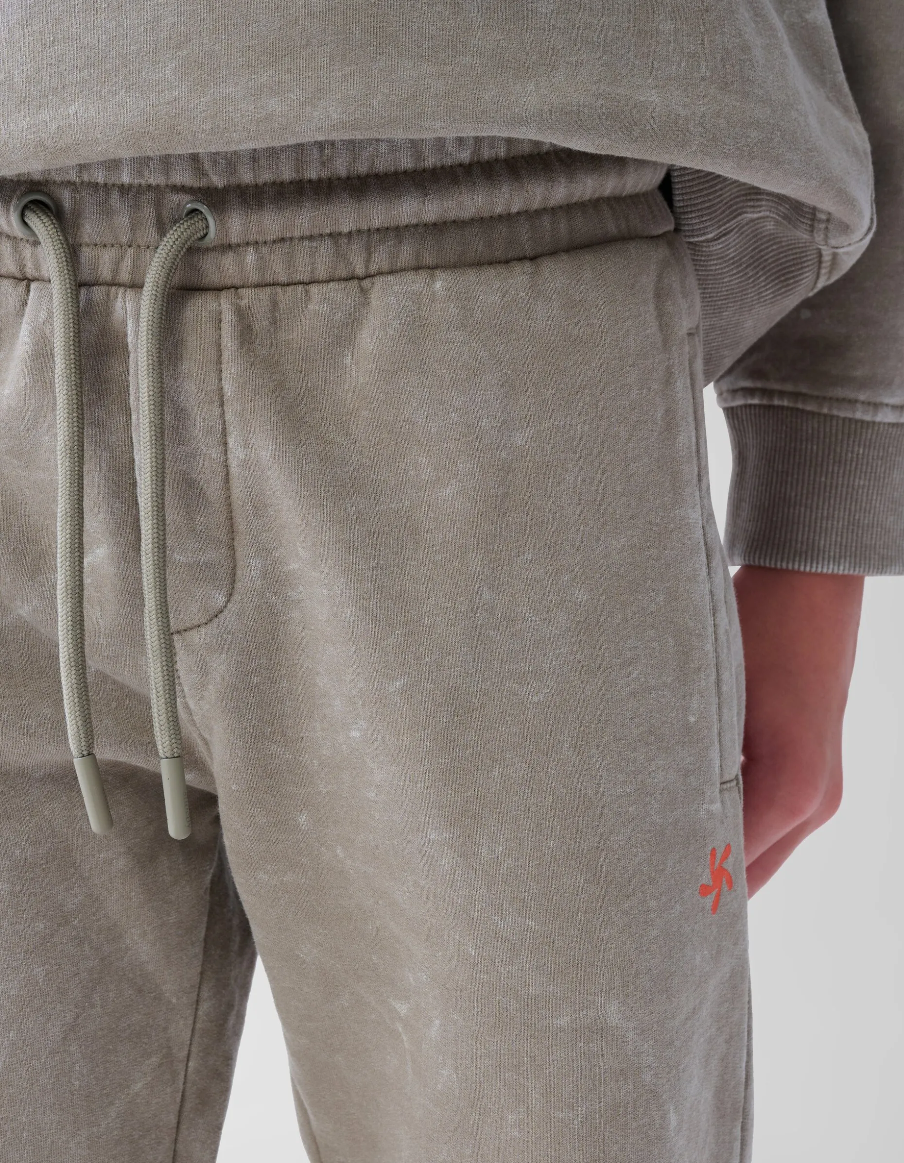 Washed Broek Taupe