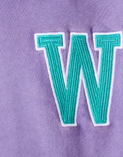 Washed Hoodie Paars