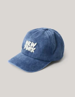 Washed Pet Donkerblauw