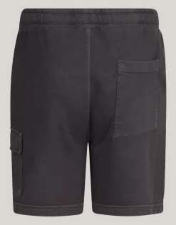 Washed Short Donkergrijs