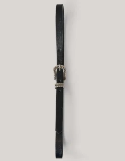 Western Strass Riem Zwart