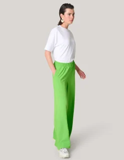Wide Leg Broek Groen