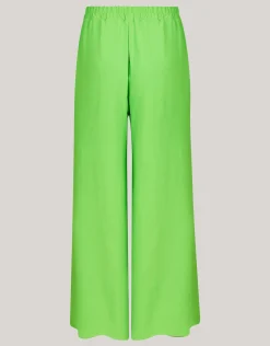 Wide Leg Broek Groen