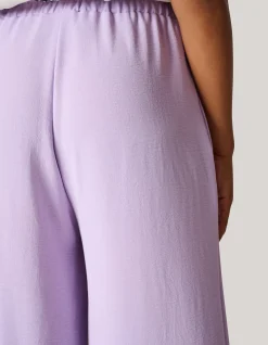 Wide Leg Broek Lichtpaars
