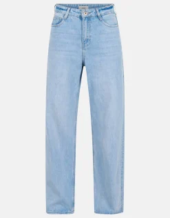 Wide Leg Jeans Bleached