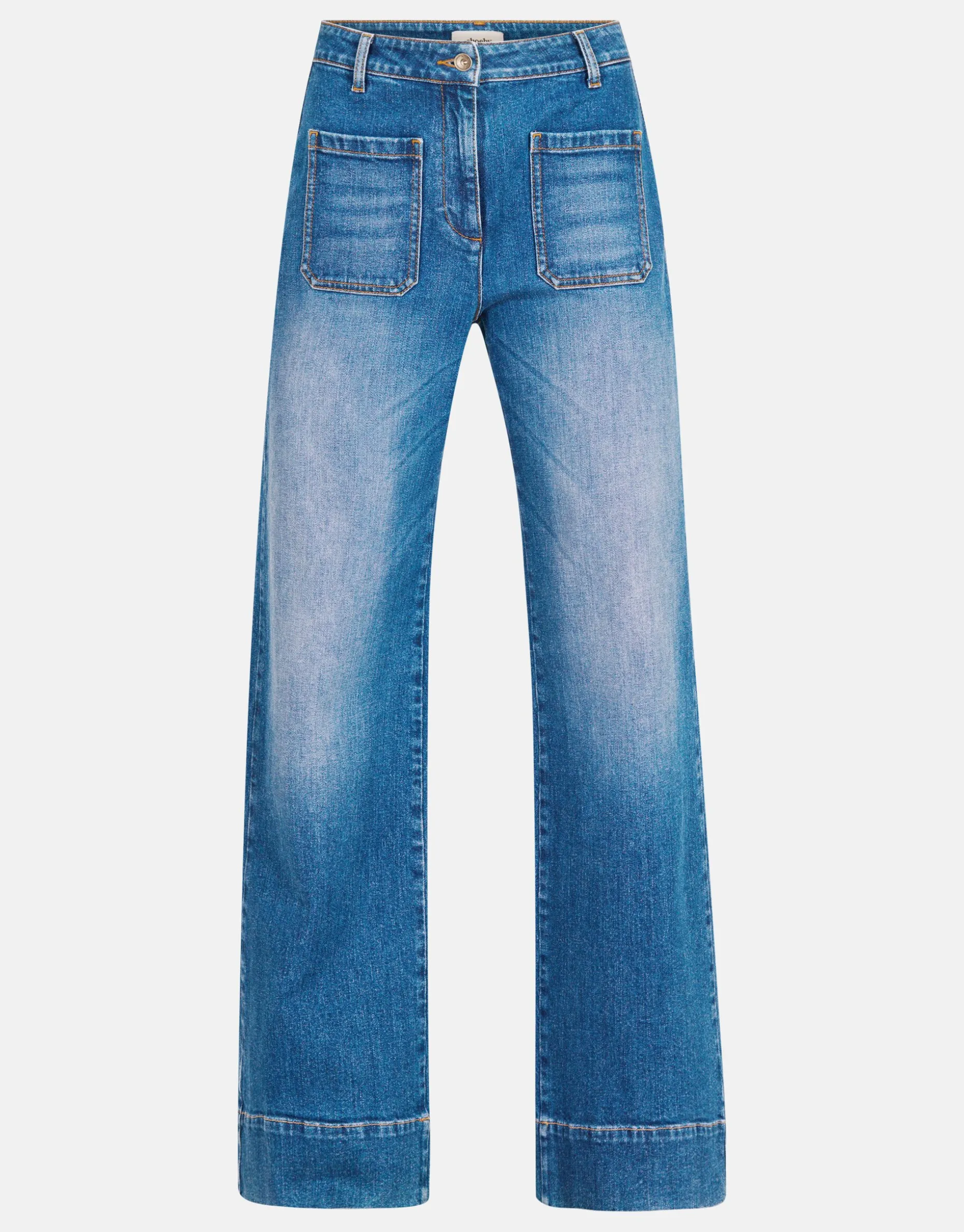 Wide Leg Jeans Mediumstone By Mieke