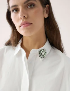 Wijde Blouse Wit By Mieke
