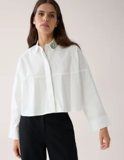 Wijde Blouse Wit By Mieke