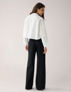 Wijde Blouse Wit By Mieke