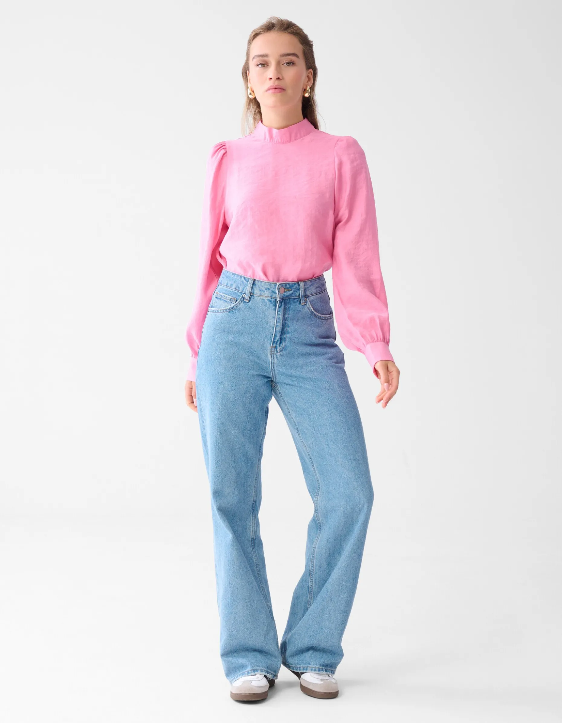 Zachte Top Roze