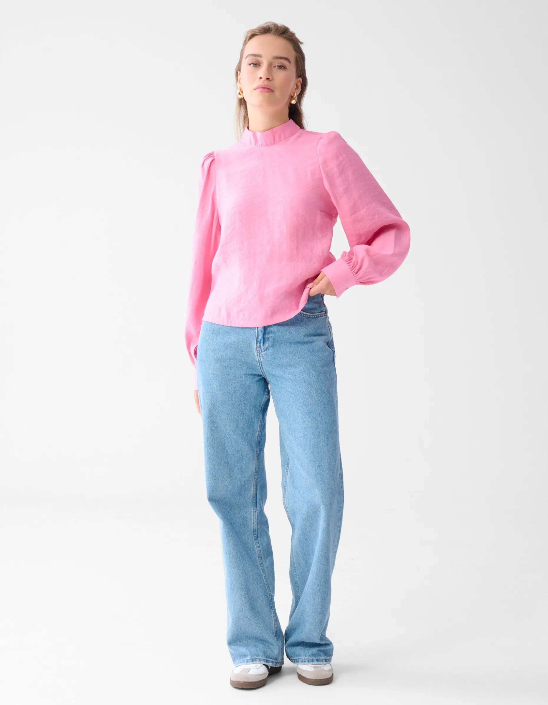 Zachte Top Roze
