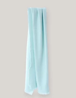 Zigzag Lurex Sjaal Lichtgroen