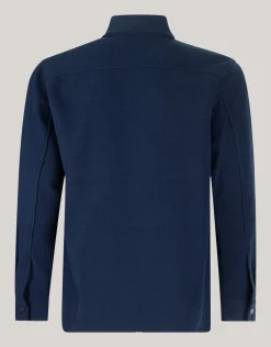 Zip Overshirt Donkerblauw