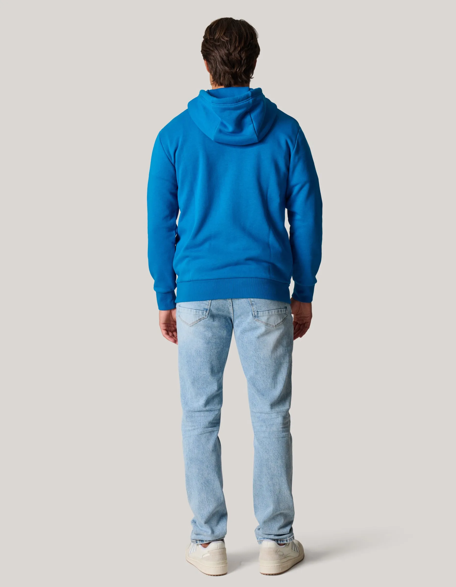 Zipper Hoodie Blauw