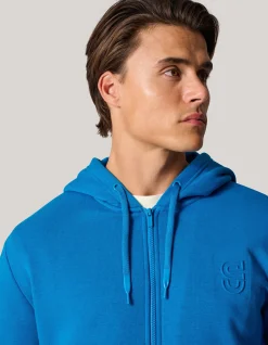 Zipper Hoodie Blauw