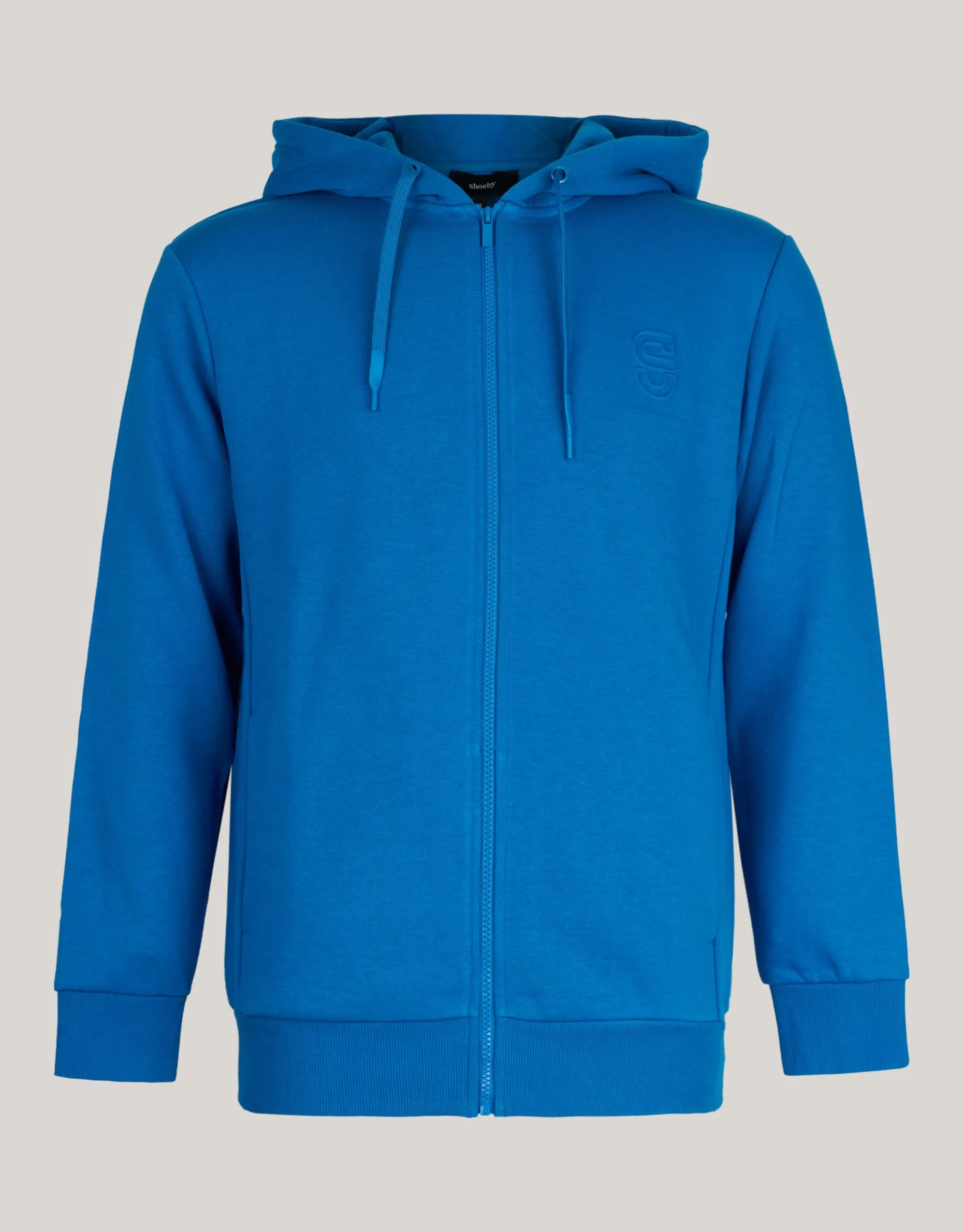 Zipper Hoodie Blauw