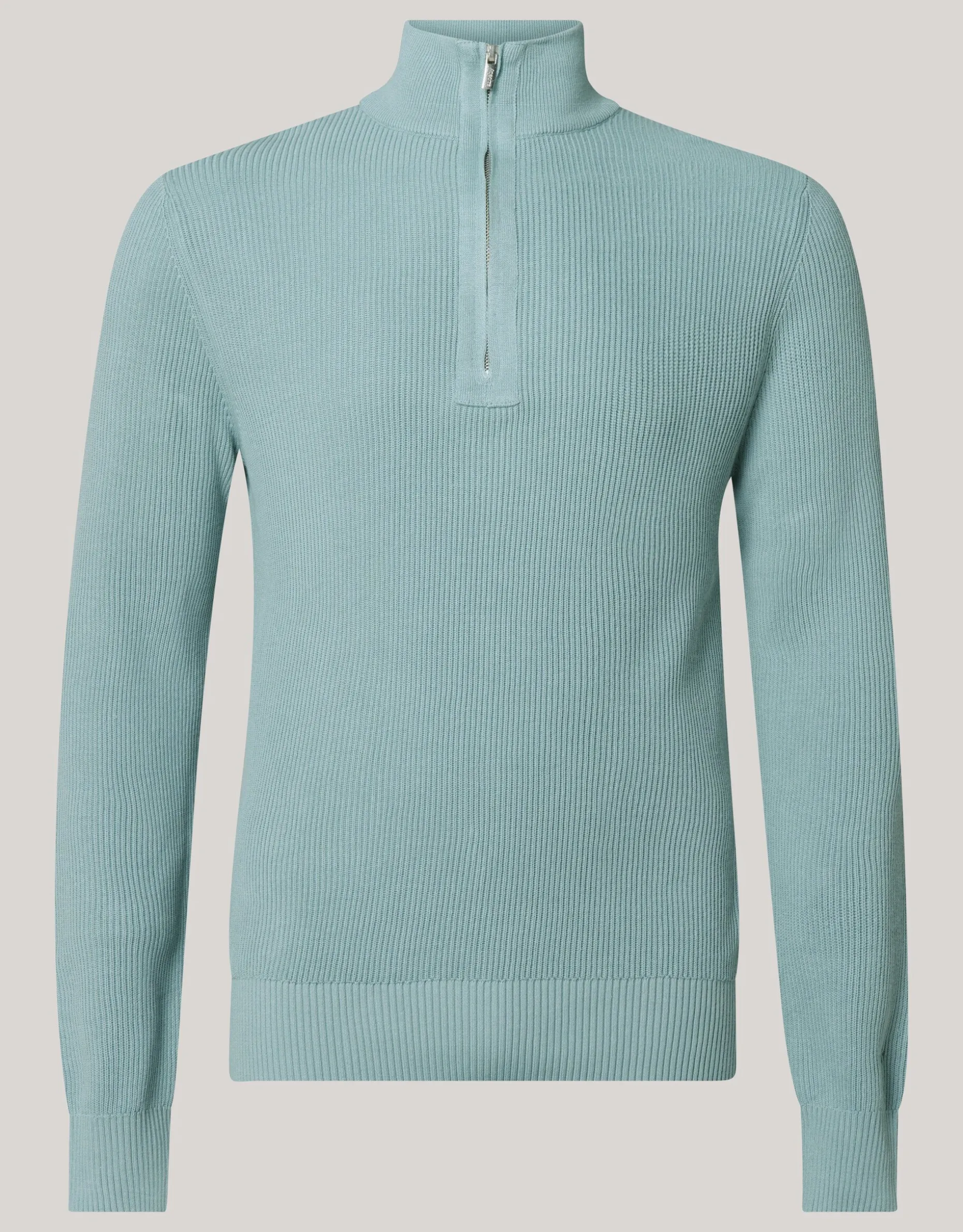 Zipper Trui Lichtgroen