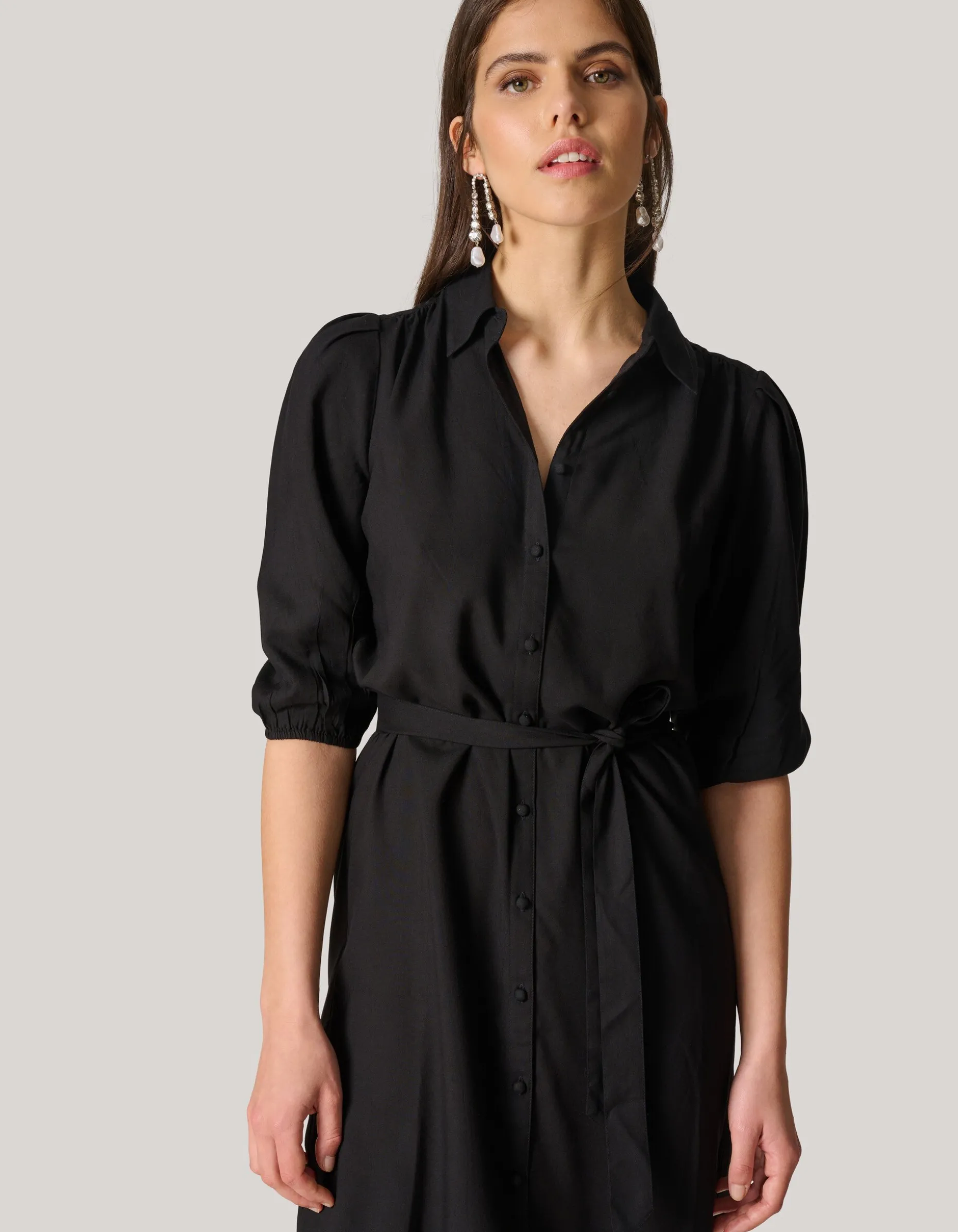 Zwarte Midi Jurk